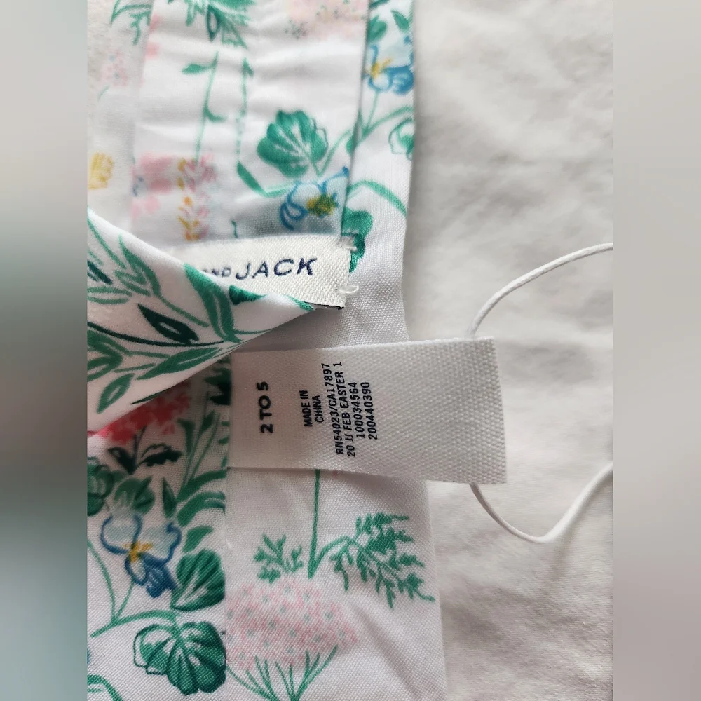 Janie and Jack Floral Tie